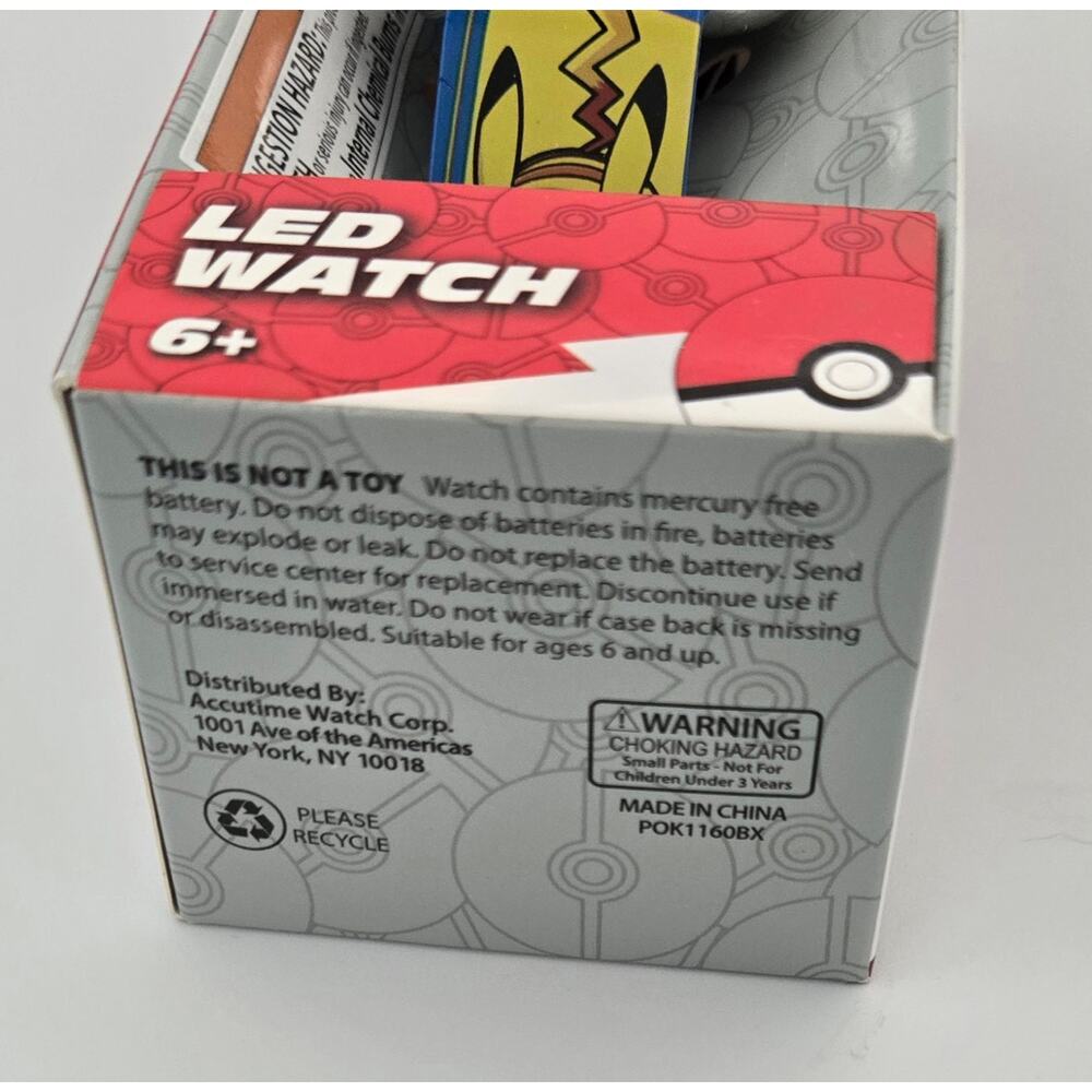 Pokemon Pikachu LED Watch - Picture 5 of 9